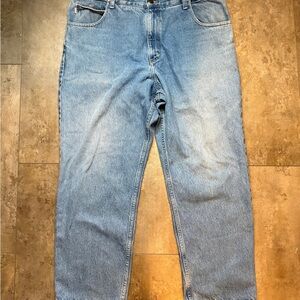 L.L. Bean Jeans Mens 38x29 Blue Denim Vintage Comfort Waist